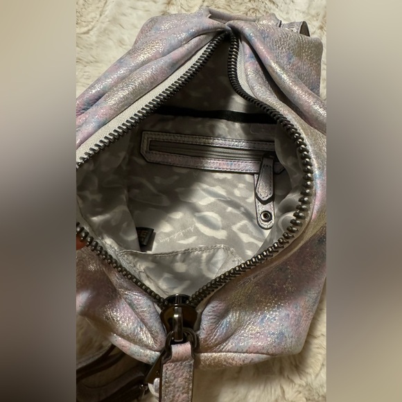 AIMEE KESTENBERG Tamitha Mini Bubble Novelty Opal Distressed Backpack - Picture 6 of 11